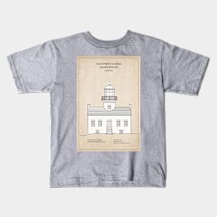 Old Point Loma Lighthouse - California - SBD Kids T-Shirt